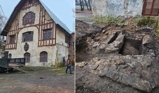 Фото до новини з назвою «Скоріше за все, ми маємо справу з замковим ровом»: археологи дослідили територію біля садиби Валевських на Рівненщині